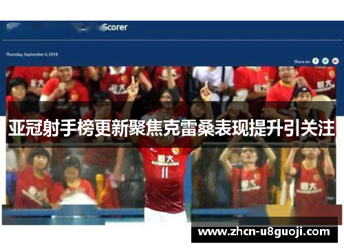 亚冠射手榜更新聚焦克雷桑表现提升引关注
